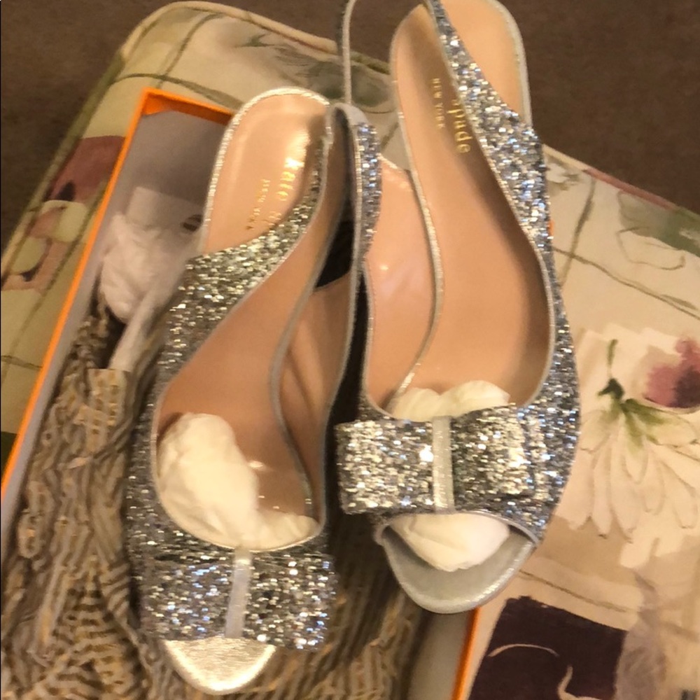 Sparkly Kate Spade heels